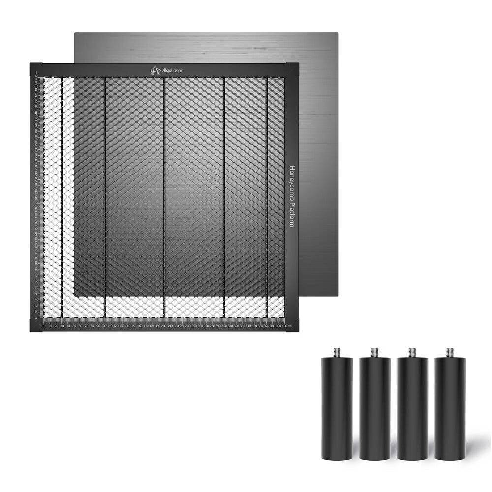AlgoLaser Honeycomb Working Panel Set 15.7"x15.7" with Raiser for Most Laser Engraver Machines