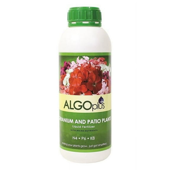 AlgoFlash Geranium - AlgoPlus Liquid Dertilizer - 1 Liter