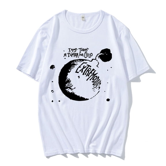 Algodon Extremoduro Tshirt Iros Todos T-shirt Tees Short Sleeve Cotton Loose T-shirt Heavy Mental Casual T Shirt