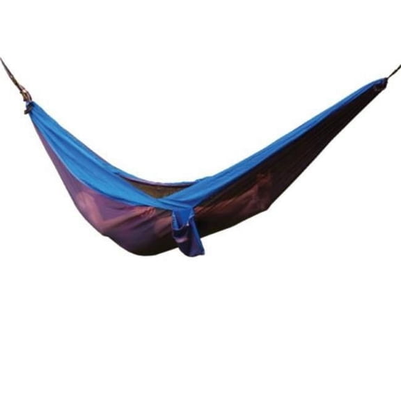 Algoma A41 2924MLB Double Nylon Hammock, Blue & Gray