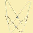 Algoma Net 4800 White Folding Butterfly Chair Frame