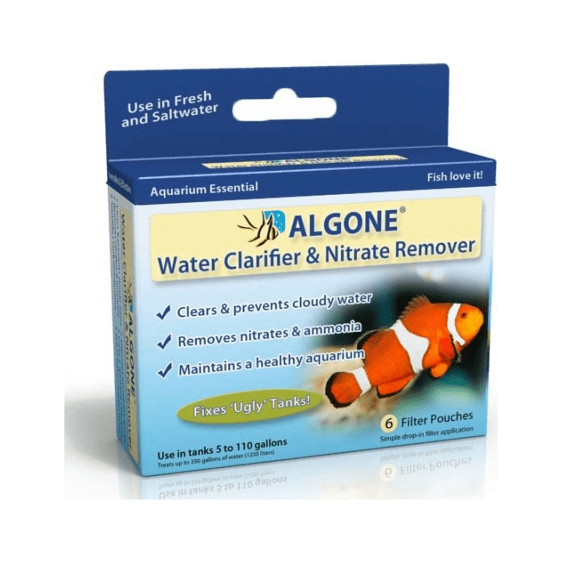 Top fin top water clarifier