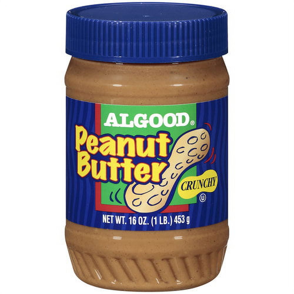 Algood Crunchy Peanut Butter, 16 oz