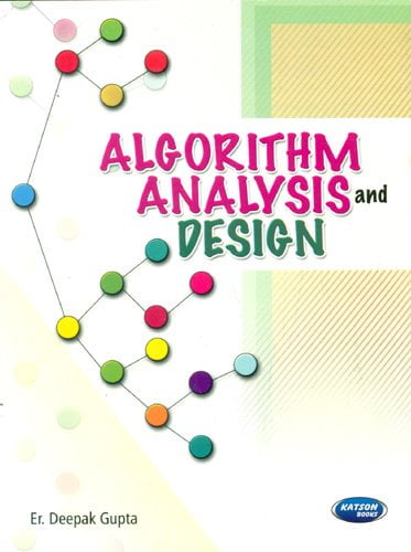 Algorithm Analysis & Design - Deepak Gupta - Walmart.com