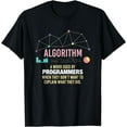thumbnail image 1 of Algorithm Definition - Funny Programming Definition T-Shirt, 1 of 4