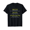 thumbnail image 1 of Algorithm Heuristic Machine Learning Funny Coder Programmer T-Shirt, 1 of 5