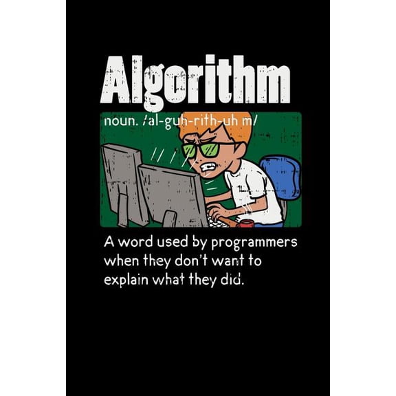 Algorithm A Word Used By Programmers When Thy Don't Want To Explain What They Did: 120 Pages I 6x9 I Dot Grid I Funny So, (Paperback)