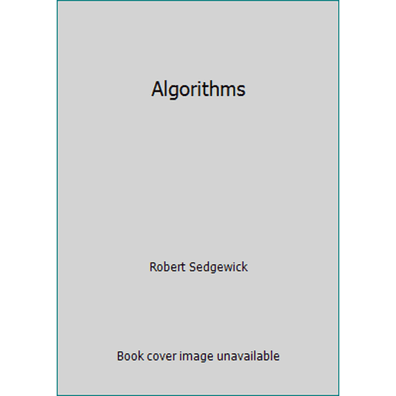 Pre-Owned Algorithms (Hardcover) 0201066734 9780201066739
