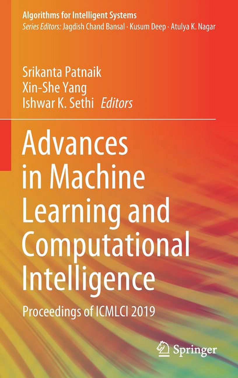 Algorithms for Intelligent Systems Advances in Machine Learning and ...
