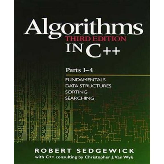 Pre-Owned Algorithms in C  , Parts 1-4: Fundamentals, Data Structure, Sorting, Searching (Paperback) 0201350882 9780201350883