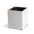 thumbnail image 1 of Algreen 12401 Modena Self Watering Irrigating Planter Box Pot, Gloss White, 1 of 3