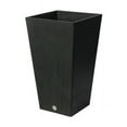 thumbnail image 1 of Algreen 17335 24 x 14 x 14 in. Valencia Square Planter, Black, 1 of 2