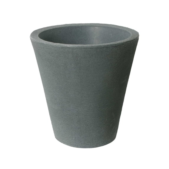 Algreen Olympus 20" Self-Watering Planter, Warm Grey Resin