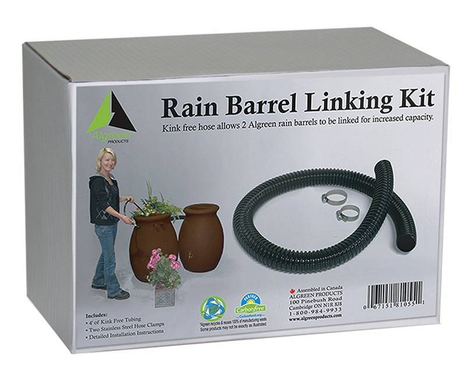 Algreen 81055 Rain Barrel Link Kit