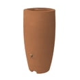 thumbnail image 1 of Algreen Athena Rain Barrel, 80 Gallon, Terracotta Resin, 1 of 8