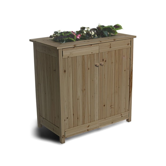 Algreen Ergogarden Deck Box Storage & Planter
