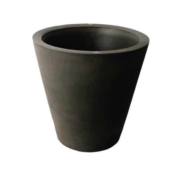 Algreen Olympus 26" Self-Watering Planter, Brownstone Resin