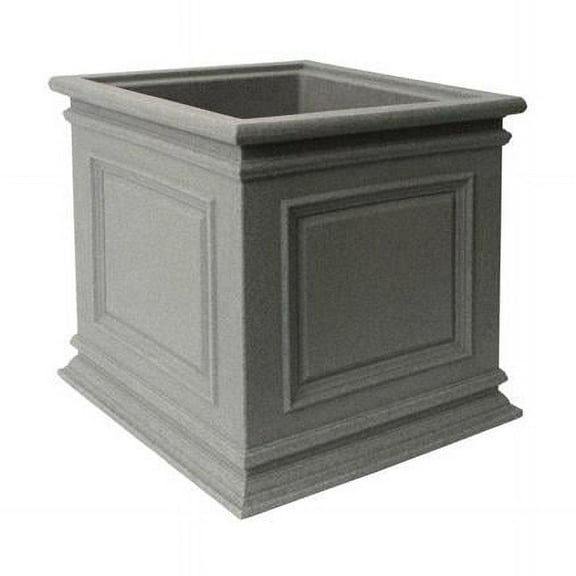 Algreen Products 88805 20 x 20 in. Covington Self Watering Planter - Taupestone