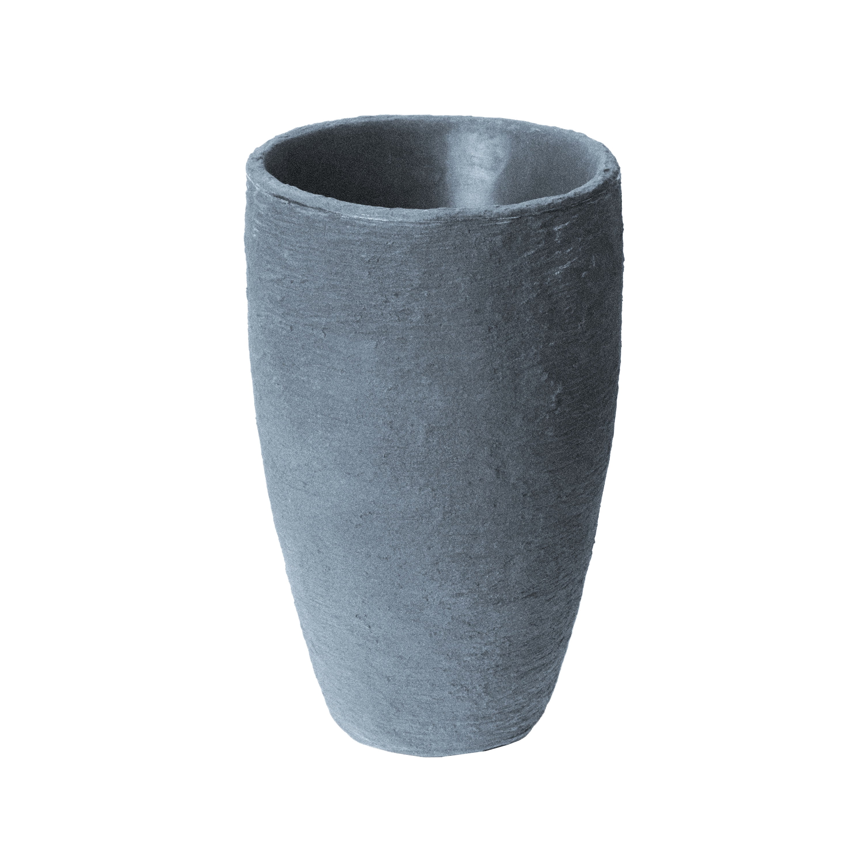 Algreen Athena 28" Self Watering Planter, Charcoalstone Resin