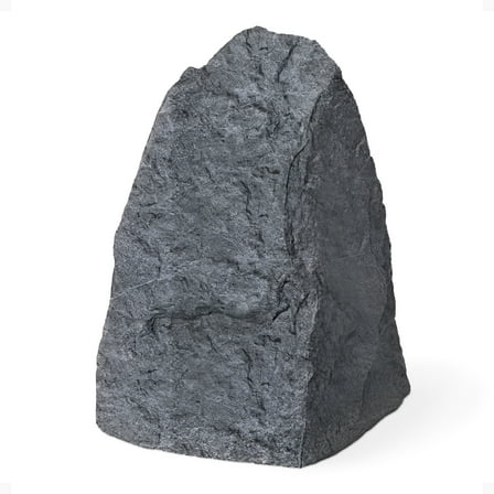 Algreen Faux Rock Cover, Large Outdoor Decorative Lawn & Garden Accent, Warm Gray