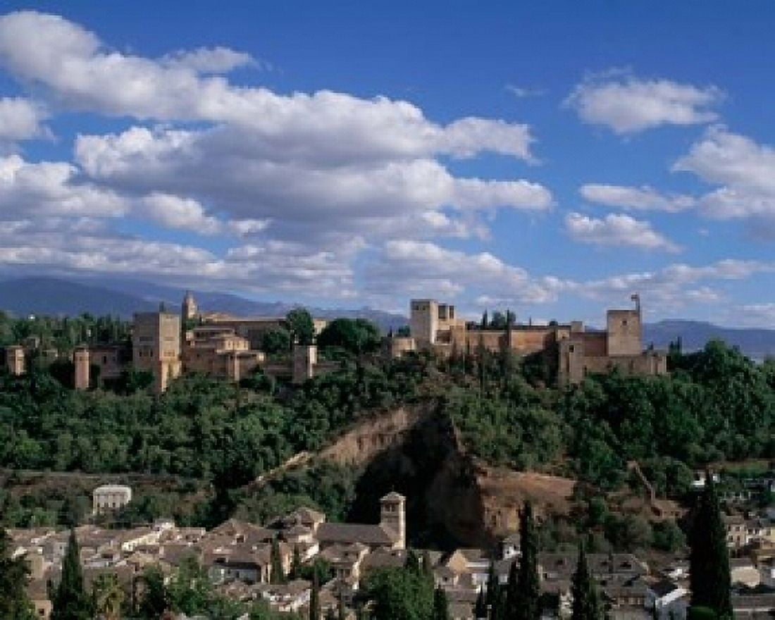 Alhambra Granada Andalusia Spain Canvas Art - Paul Thompson DanitaDelimont (20 x 16)