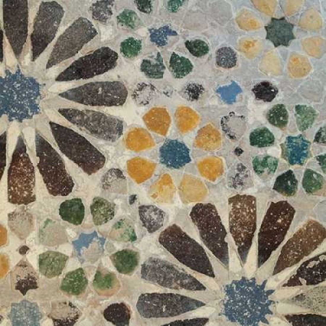 Alhambra Tile II Canvas Art - Sue Schlabach (24 x 24)