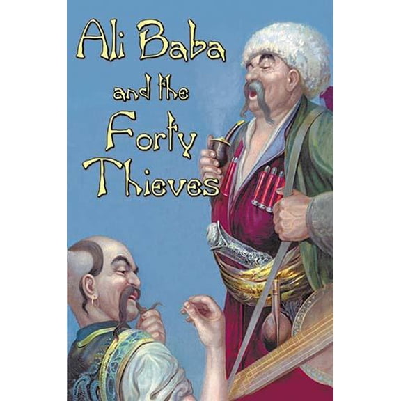 Ali Baba and the Forty Thieves-Fine Art Canvas Print (20" x 30")