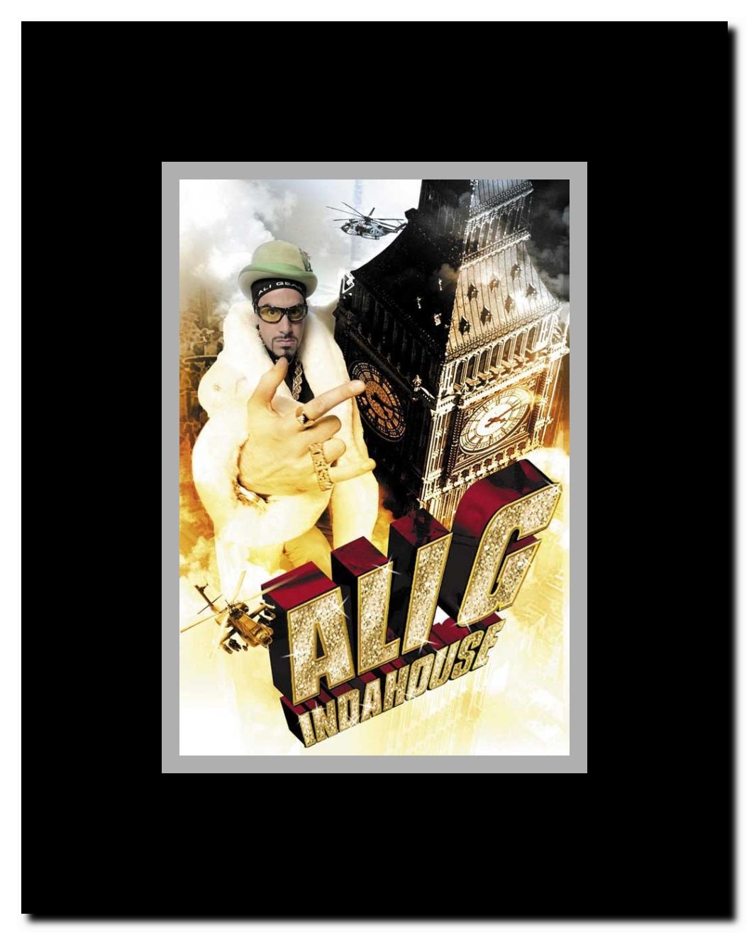 Ali G Indahouse Framed Movie Poster
