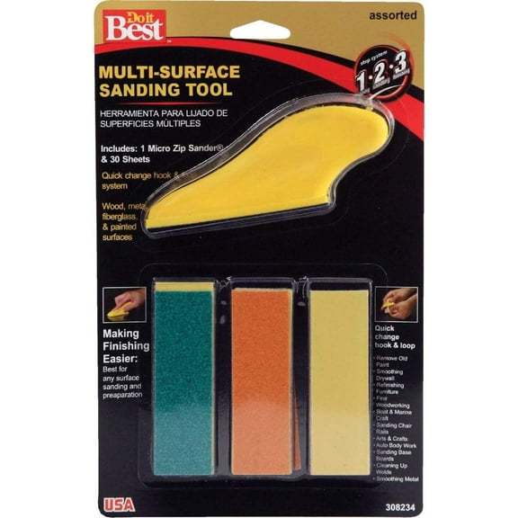 Ali Ind. 308234 Micro Zip Sander Kit