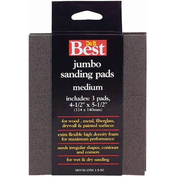 Ali Industries Do It Best Flex Sanding Sponge 380156 - Flexible Sanding Sponge