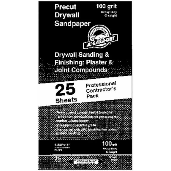 Ali Ind. Gator Precut Drywall Sandpaper