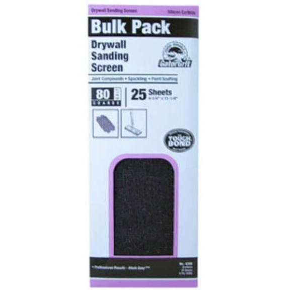 Ali Industries 4260 4.25 x 11.25 in. 80G Sanding Screen - Pack Of 10