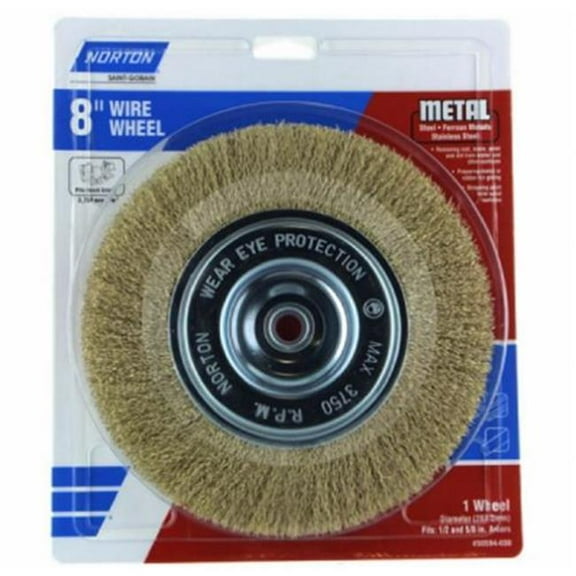 Ali Industries 8 in. Wire Brush Wheel