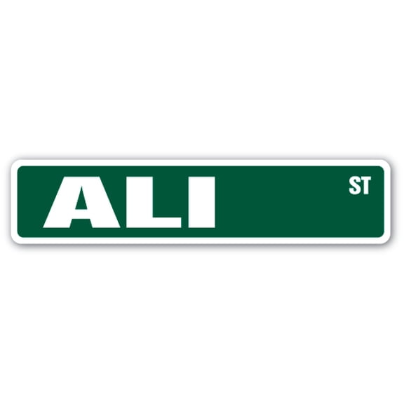 Ali Street [3 Pack] of Vinyl Decal Stickers |for Laptop Car