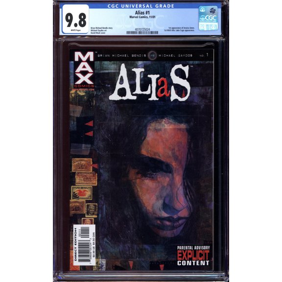 Alias #1 - CGC 9.8 Comic Book