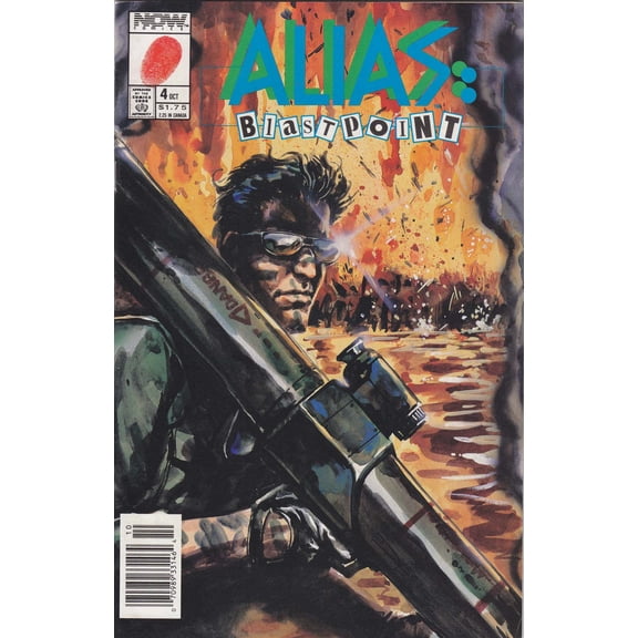 Alias: #4 (Newsstand) VF ; Now Comic Book