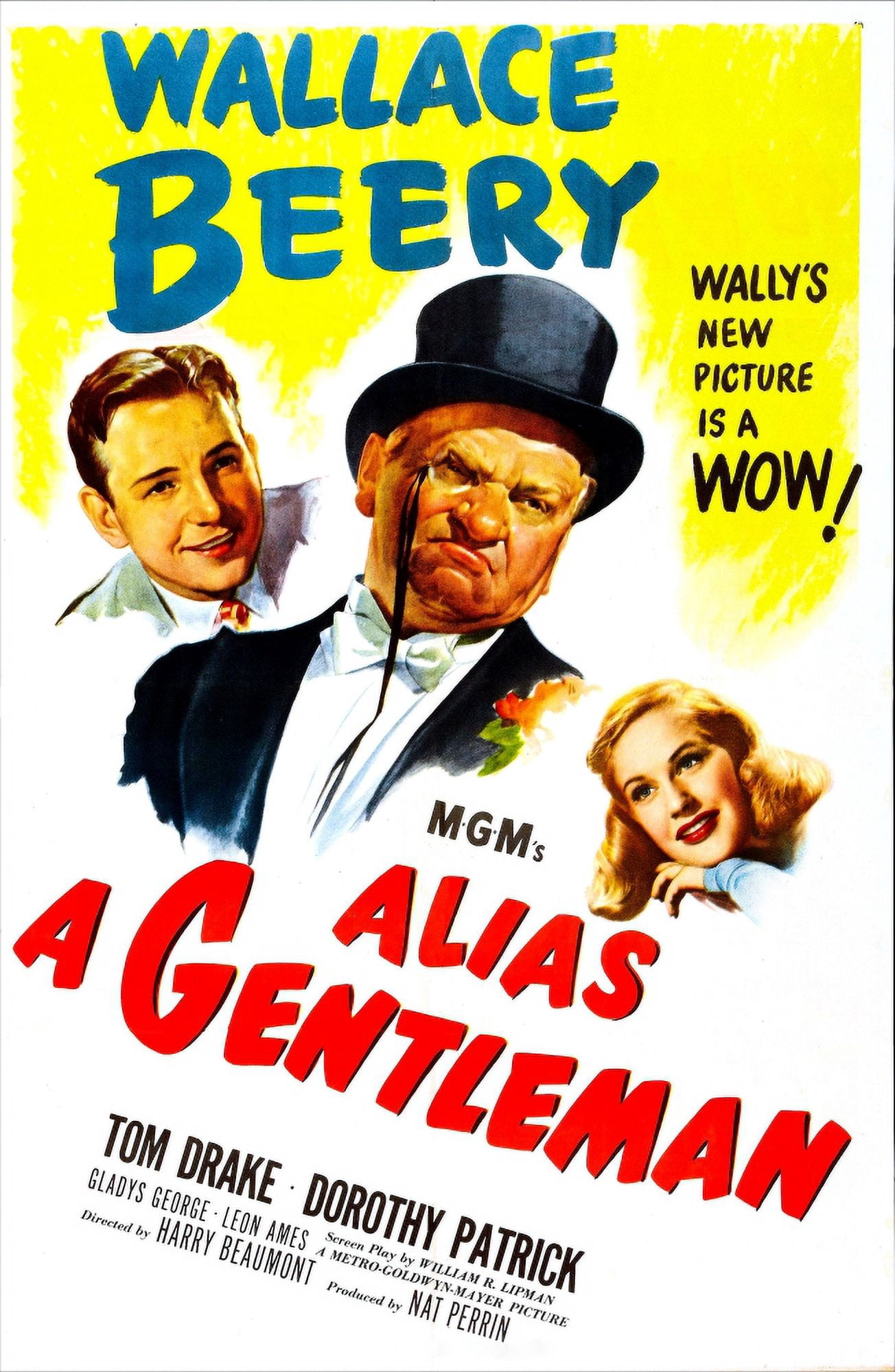 Alias A Gentleman U Canvas Art - (24 x 36)