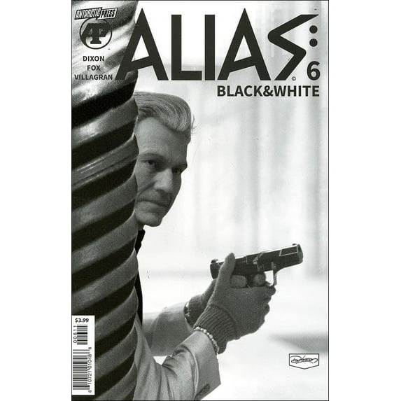 Alias: Black And White #6 VF ; Antarctic Comic Book