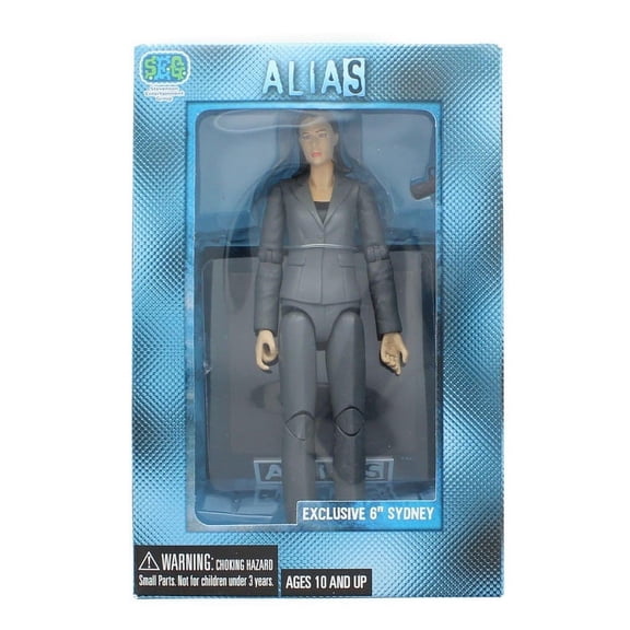 Alias Exclusive 6 Inch Action Figure - Sydney Bristow in Grey Suit