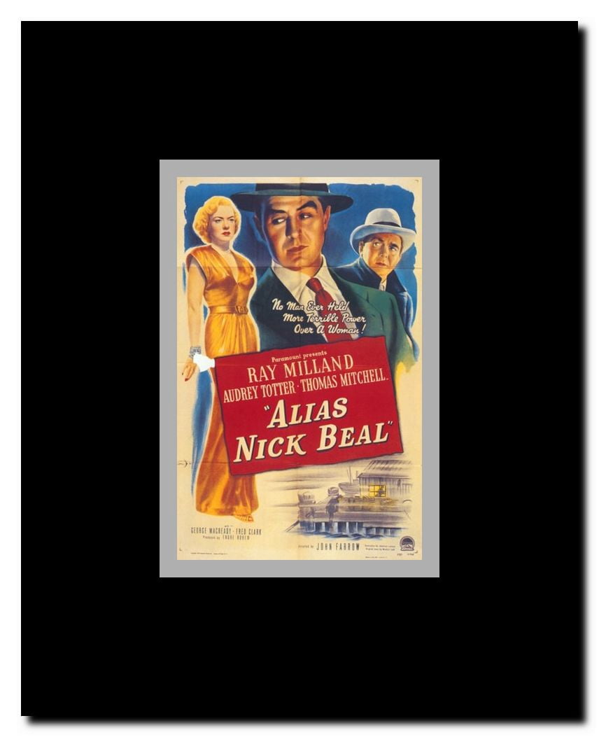 Alias Nick Beal Framed Movie Poster