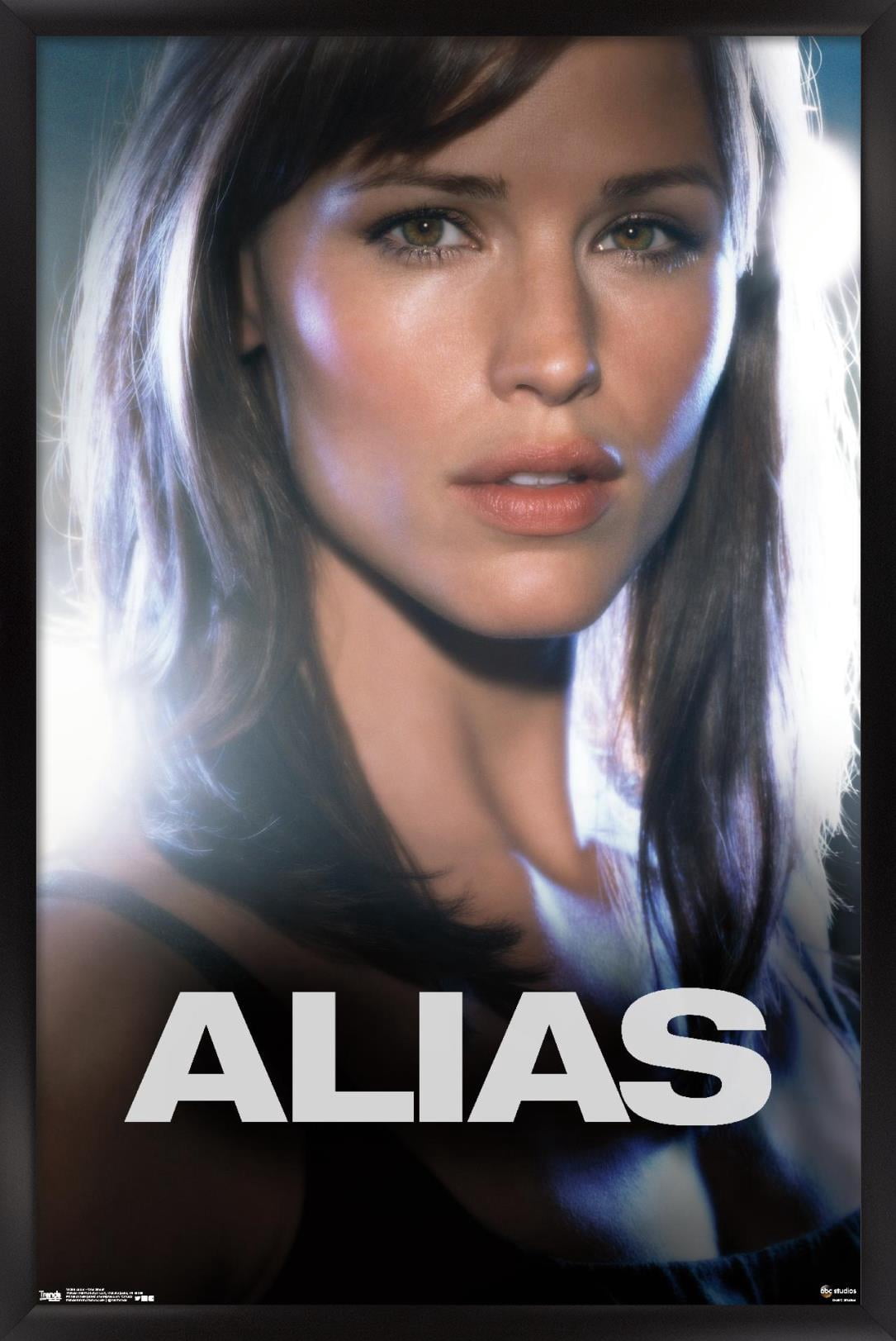 Alias - One Sheet Wall Poster, 14.725" x 22.375", Framed