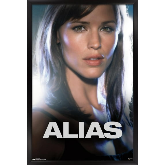 Alias - One Sheet Wall Poster, 14.725" x 22.375", Framed