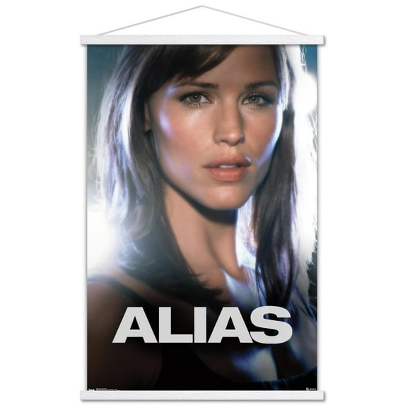 Alias - One Sheet Wall Poster with Wooden Magnetic Frame, 22.375" x 34"
