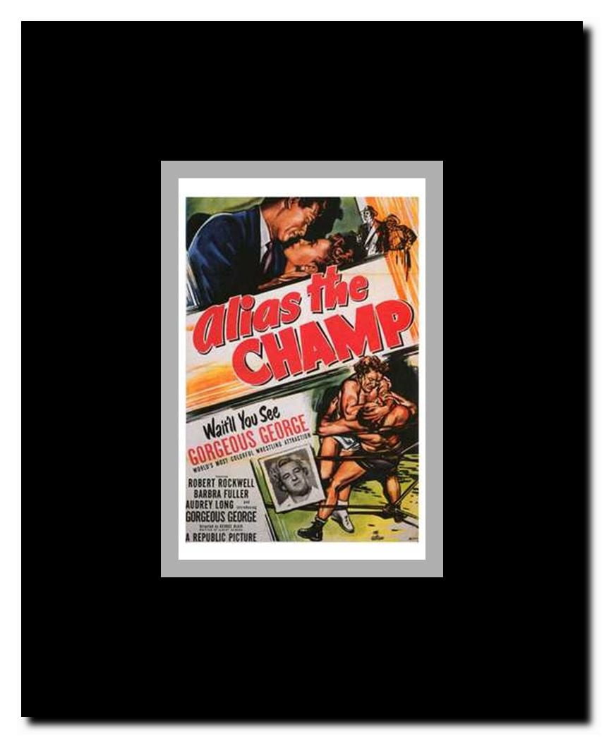 Alias the Champ Framed Movie Poster