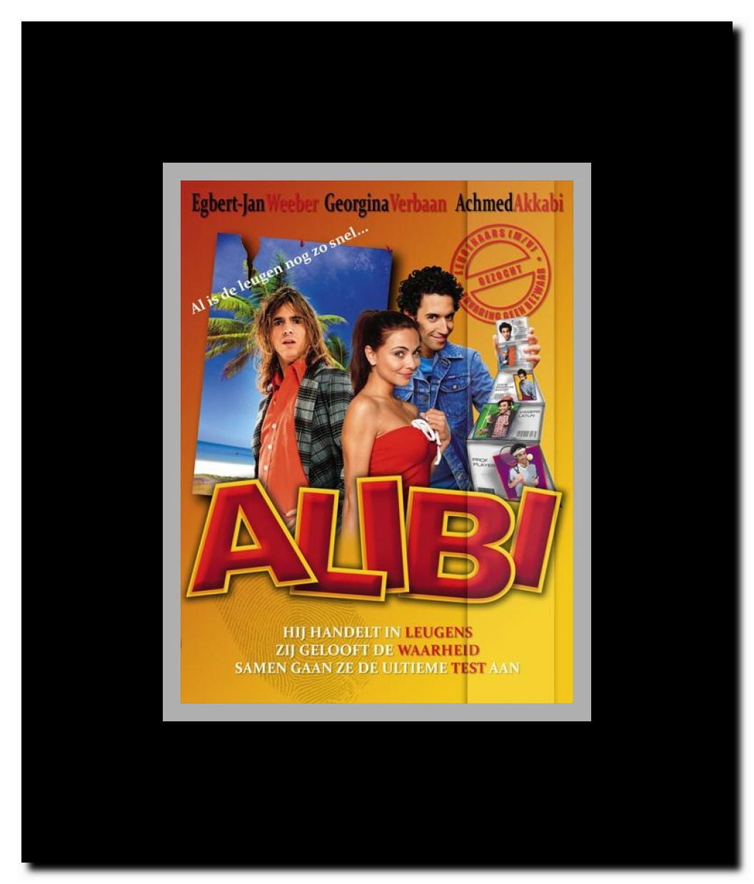 Alibi Framed Movie Poster