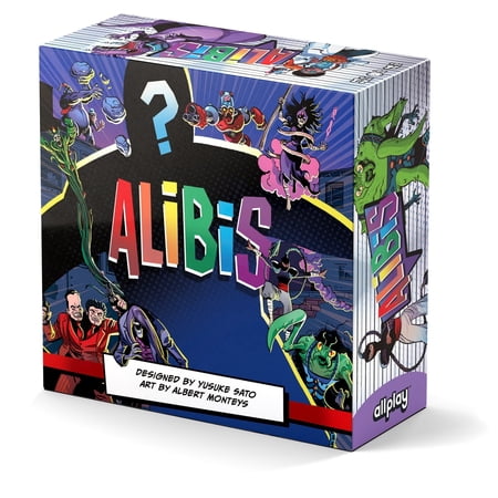 Alibis Family Cooperative Board Game for Ages 10+, from Asmodee