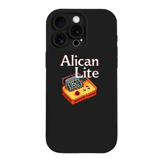 Alican Retro Gaming Controller Pixel Art Design - Lightweight Yellowing Resistant iPhone 15 Pro Case