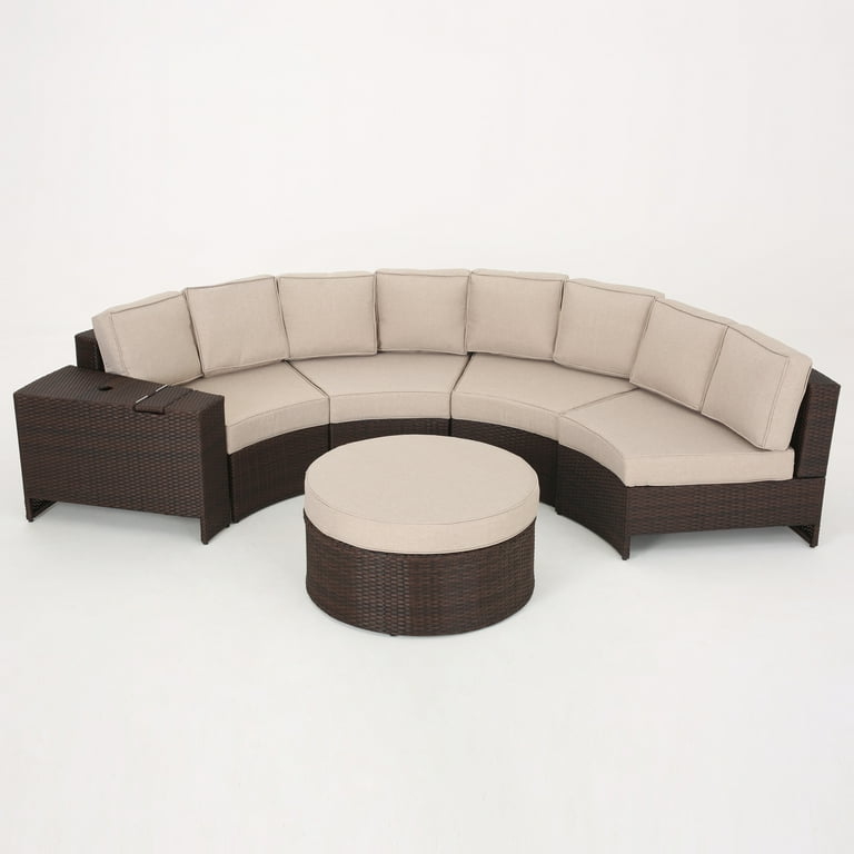 Half circle patio set hot sale