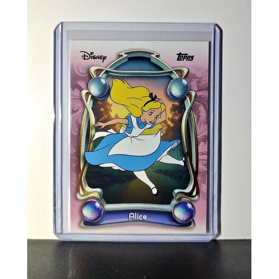 Alice 2025 Topps Disney Wonder #17 Card Alice in Wonderland