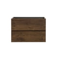 thumbnail image 1 of Alice 30" Wall Mounted Floating Bathroom Vanity in Walnut without Basin, 1 of 6